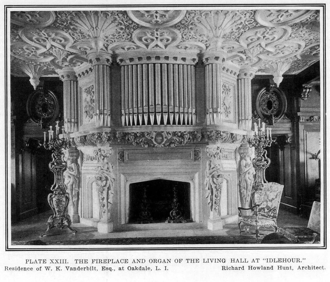vanderbilt-oakdale-platexxiii-the-fireplace-and-organ-of-the-living-hall-of-Idlehour-hunt-architect.jpg